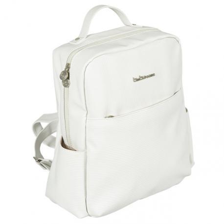 BimbiClass Mochila con cambidor blanco