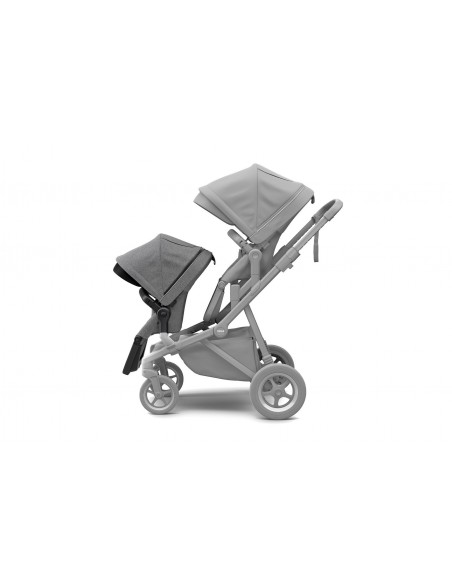 Thule Sleek Sibling Seat Grey Melange on