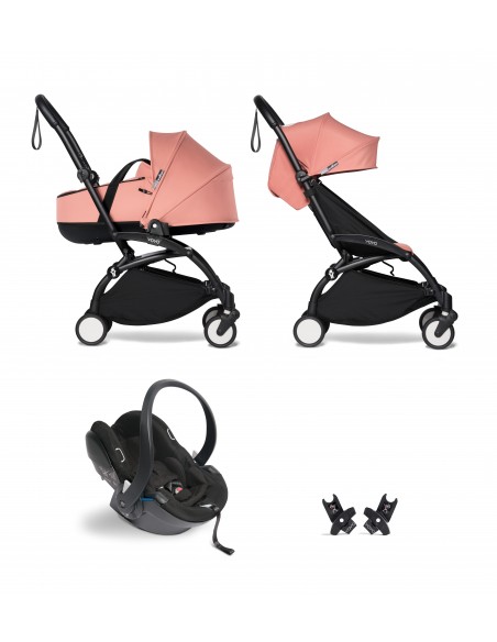 YOYO2 Trio Bassinet Negro Ginger.