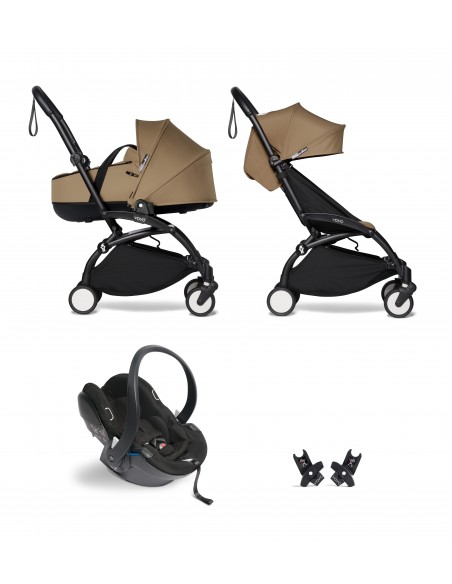 YOYO2 Trio Bassinet Negro Toffee.