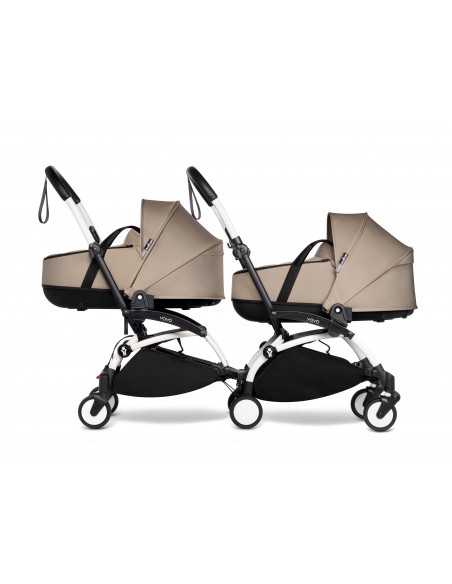 BabyzenYOYO2 Connect Bl Bassinet Taupe.