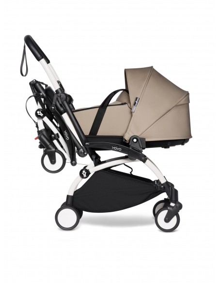 BabyzenYOYO2 Connect Bl Bassinet Taupe.