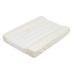 Cambiador Bebé/ Cambiador Pañales Con Funda Lavable Azul Memory Foam