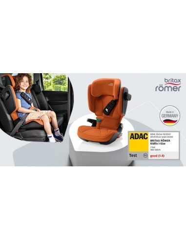 M+O  Britax Römer KIDFIX i-SIZE, la silla de coche de 100 a 150 cm más  segura en los tests