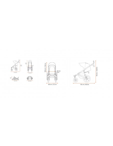 Thule Silla Urban Glide 3 Nutria