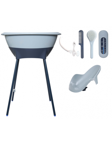 Set Baño Luma iron blue patas iron blue