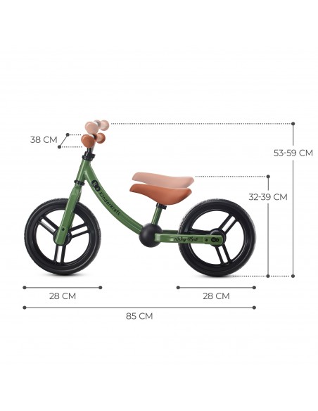 Kinderkraft bicicleta 2WAY NEXT Green