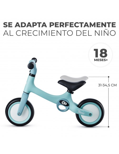 Kinderkraft bicicleta TOVE Summer Mint.