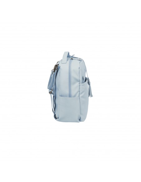 Bimbi mochila Quilt azul grisaceo