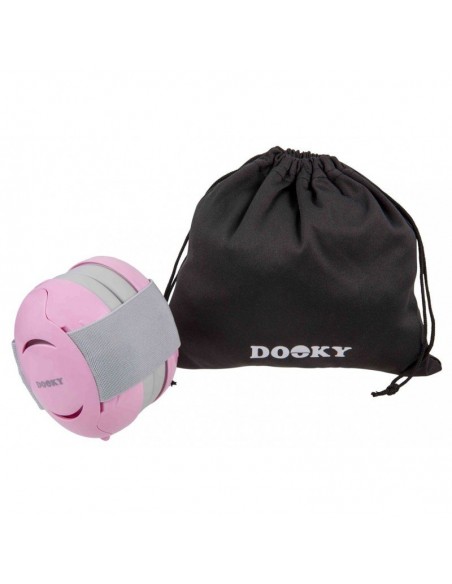 DOOKY Auriculares bebe Rosa.