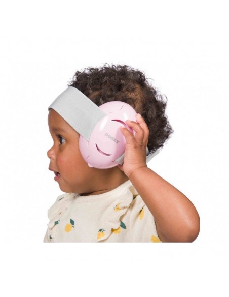 DOOKY Auriculares bebe Rosa.