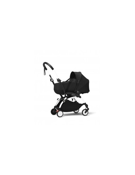 YOYO3 blanco duo blanco basinet black