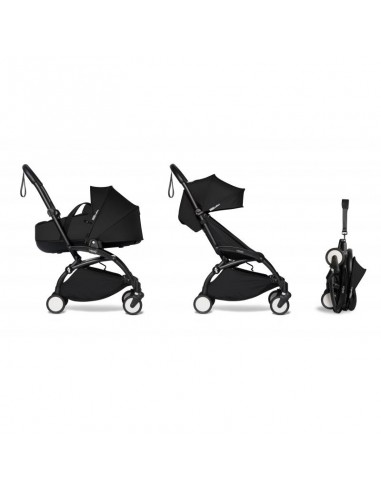 YOYO3 negro duo basinet black