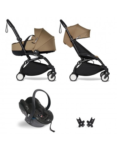 YOYO3 Trio Bassinet Negro Toffee 