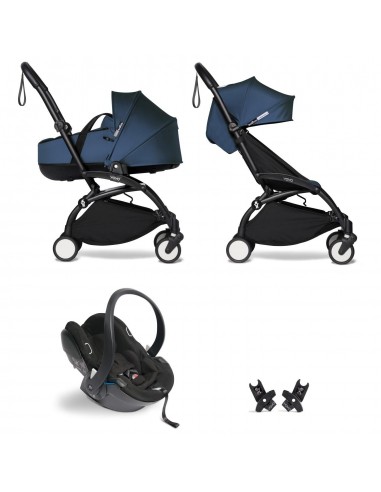 YOYO3 Trio Bassinet Negro Blue