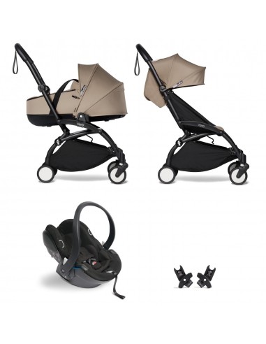 YOYO3 Trio Bassinet Negro Taupe 