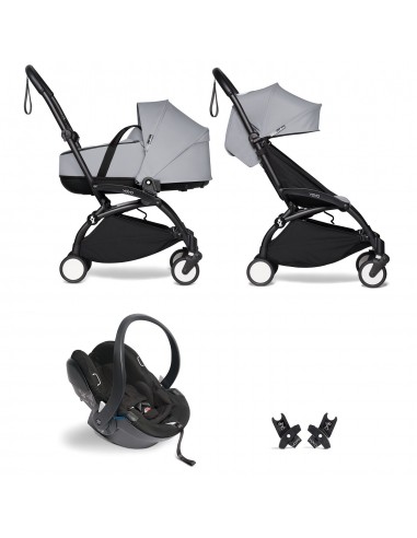 YOYO3 Trio Bassinet Negro Stone