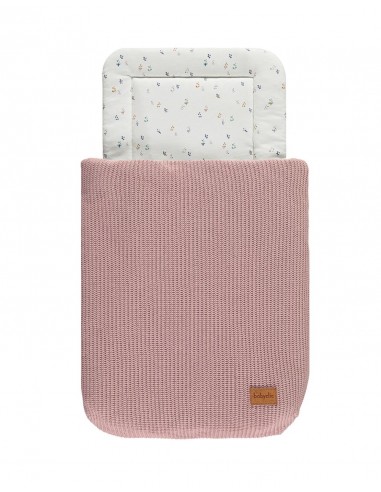 Babyclic Saco cuco tricot rosa