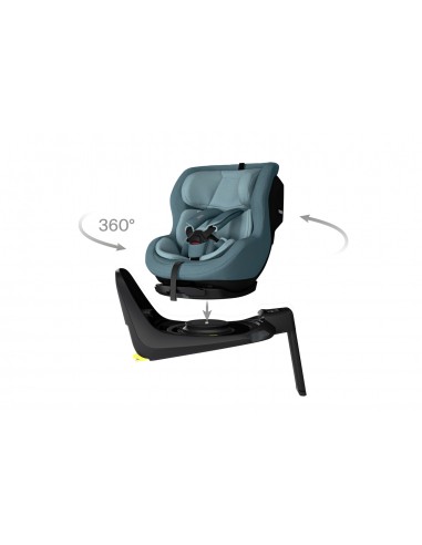 Thule silla coche Elm MId blue+base